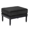 Spindle Ottoman - High Gloss Black 1 Spindle Ottoman - High Gloss Black -CozyNest Store 010753568 52579.1690278036.386.513