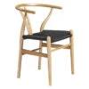 Tia Dining Chair Natural/Black - Set Of 2 -CozyNest Store 013147587 1 53072.1690285894.386.513