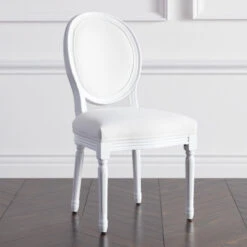 Camille Dining Chair - High Gloss White -CozyNest Store 013552778 30053.1690292710.386.513