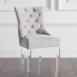 Nottingham Dining Chair - Acrylic -CozyNest Store 013616883 36336.1690271747.386.513