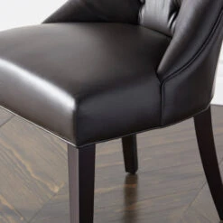 Nottingham Leather Dining Chair - Espresso -CozyNest Store 013800039 3 77756.1690272145.386.513