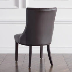 Nottingham Leather Dining Chair - Espresso -CozyNest Store 013800039 5 23582.1690272146.386.513