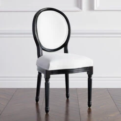 Camille Dining Chair - High Gloss Black -CozyNest Store 013942316 53599.1690280384.386.513