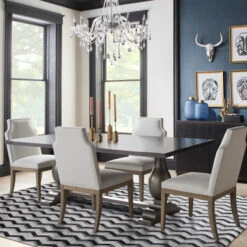 Jasmine Dining Chair - Natural Grey -CozyNest Store 013994765 6 98984.1690287839.386.513