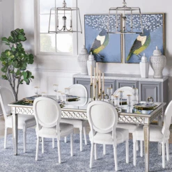 Sophie Mirrored Dining Table -CozyNest Store webimage 013003528 rv1 jpg