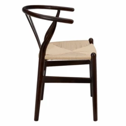 Tia Dining Chair Walnut/Natural - Set Of 2 -CozyNest Store webimage 013106075 3 jpg