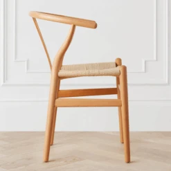 Tia Dining Chair Natural/Natural - Set Of 2 -CozyNest Store webimage 013142232 alt2