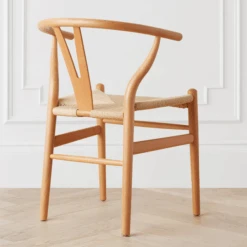 Tia Dining Chair Natural/Natural - Set Of 2 -CozyNest Store webimage 013142232 alt3