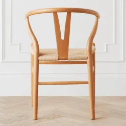 Tia Dining Chair Natural/Natural - Set Of 2 -CozyNest Store webimage 013142232 alt4 1