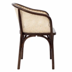 Flynn Armchair - Walnut/Rattan -CozyNest Store webimage 013185789 2 jpg
