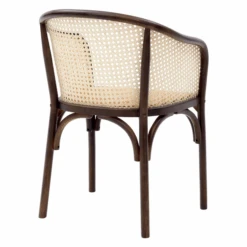 Flynn Armchair - Walnut/Rattan -CozyNest Store webimage 013185789 3 jpg