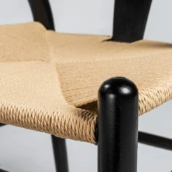 Tia Dining Chair Black/Natural - Set Of 2 -CozyNest Store webimage 013191573 DTL jpg