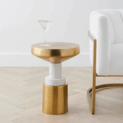 Nikki Chu - Aria Accent Table - 19.75"H -CozyNest Store webimage 160215648 1 jpg