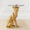 Cheetah Accent Table -CozyNest Store webimage 160282002