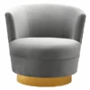 Davi Swivel Chair -CozyNest Store webimage 601105743 jpg