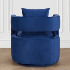 Lottie Swivel Chair -CozyNest Store webimage 601109120 4 jpg