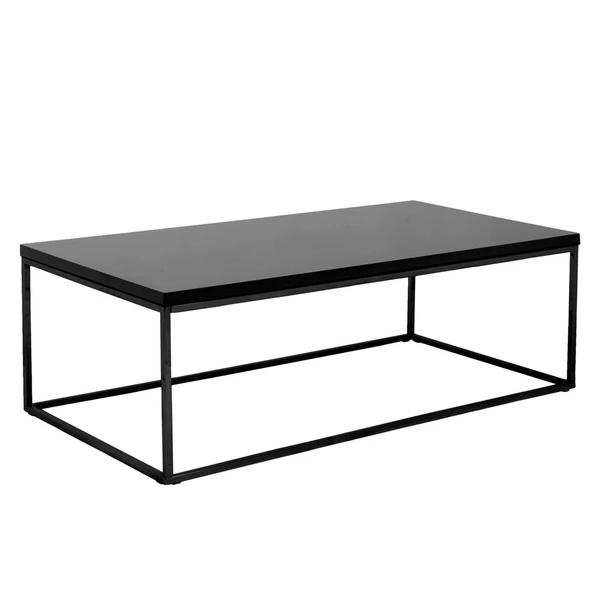 Cory Rectangle Coffee Table - Black/Black 4 Cory Rectangle Coffee Table - Black/Black - Image 2