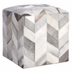 Masson Hair On Hide Ottoman